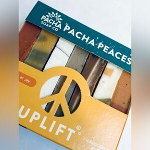 PACHA PEACES-7PK Bar Soap Variety Pack Uplift NEW